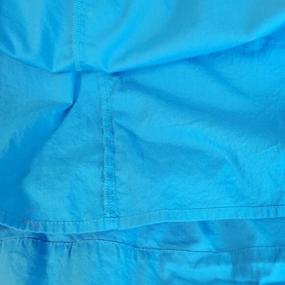 Loft Halter Midi Dress Turquoise Blue‎ Smocked Summer 2023 Wedding Guest Size 2 - Picture 6 of 10